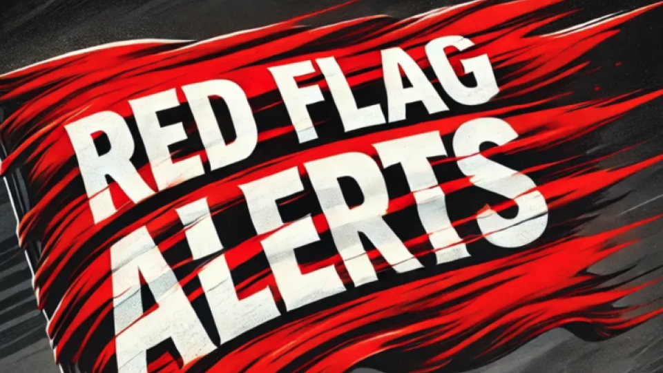 red flag alerts 